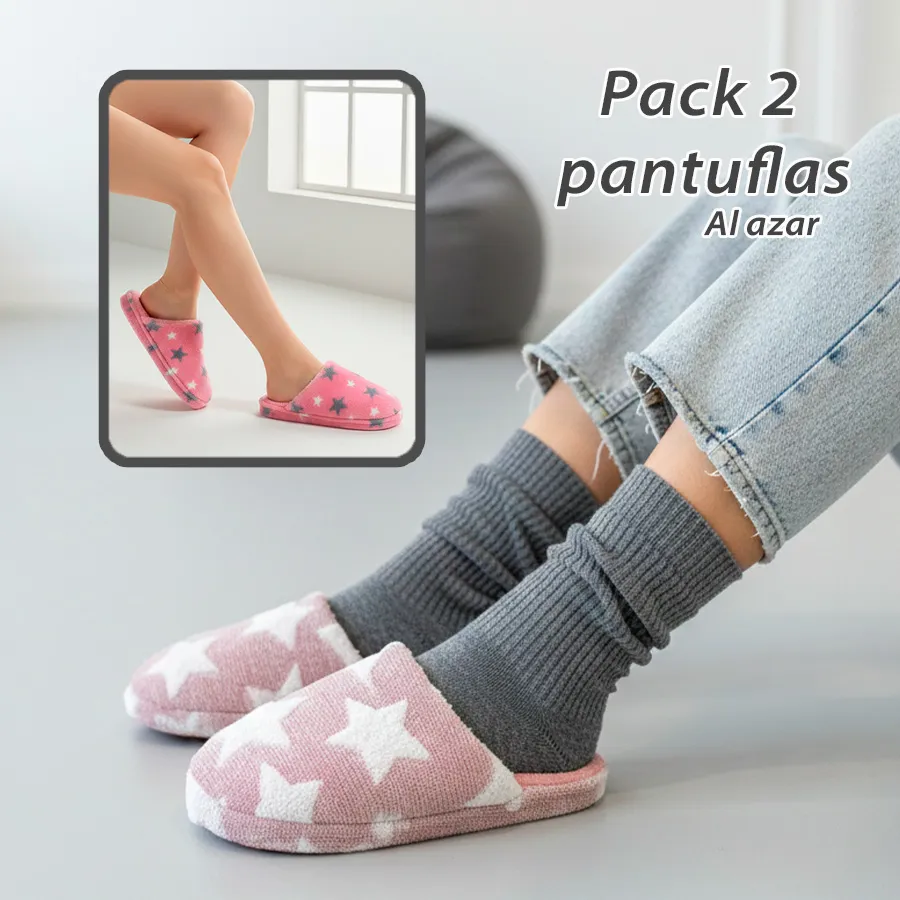 PANTUFLA-02 2 pzas 7868